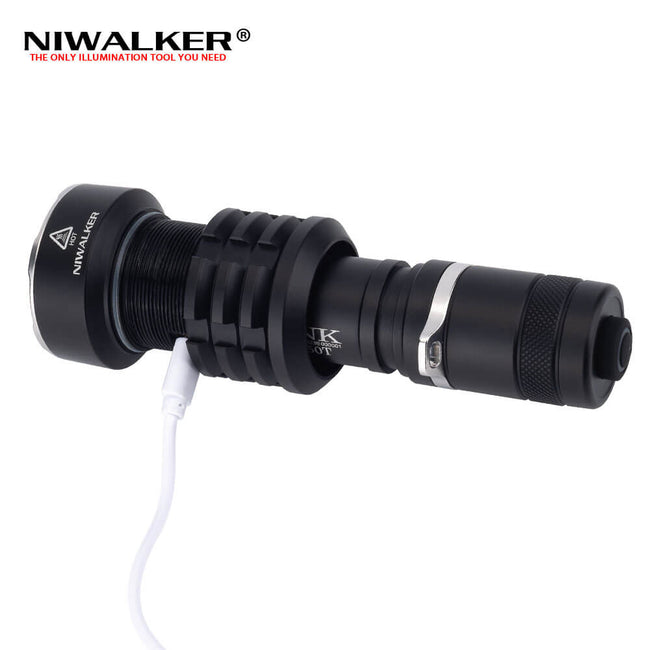 Niwalker N70T 3500 Lumens Tactical Flashlight