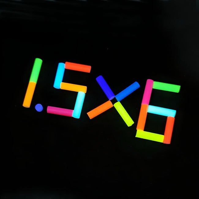 1.5*6mm Glow Stick Multi Color~6pcs