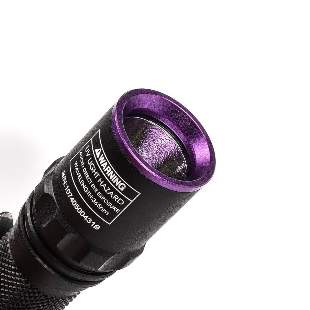 Weltool M2-CF "Purple Beard" UV 365nm Professional LED Flashlight