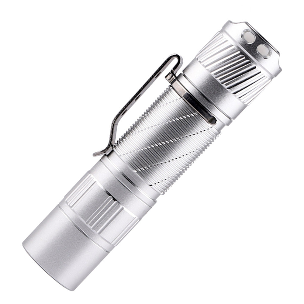 Convoy T3 Silver AA and 14500 EDC flashlight