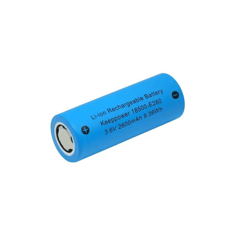 Keeppower 18500-E260 2600mAh 3.6V Rechargeable Li-ion Battery