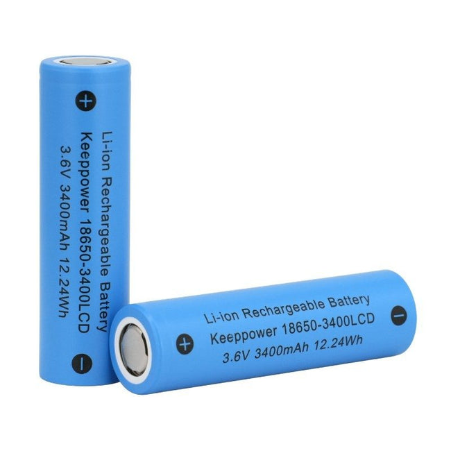 Keeppower 18650-3400LCD Li-ion Rechargeable Battery Cell