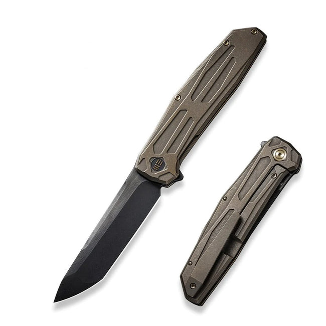 WEKNIFE Shadowfire Series Flipper CPM 20CV Blade Folding Knife