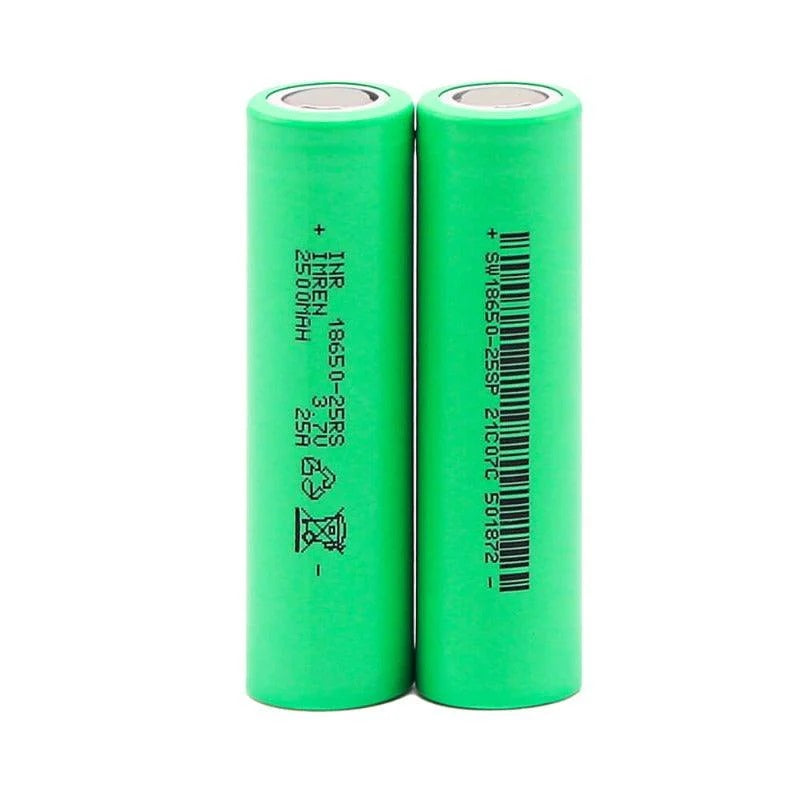 IMREN 25RS 18650 2500mAh 25A Rechargeable Lithium Battery