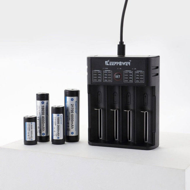 Keeppower K4 Li-ion Rechargeable Battery Charger