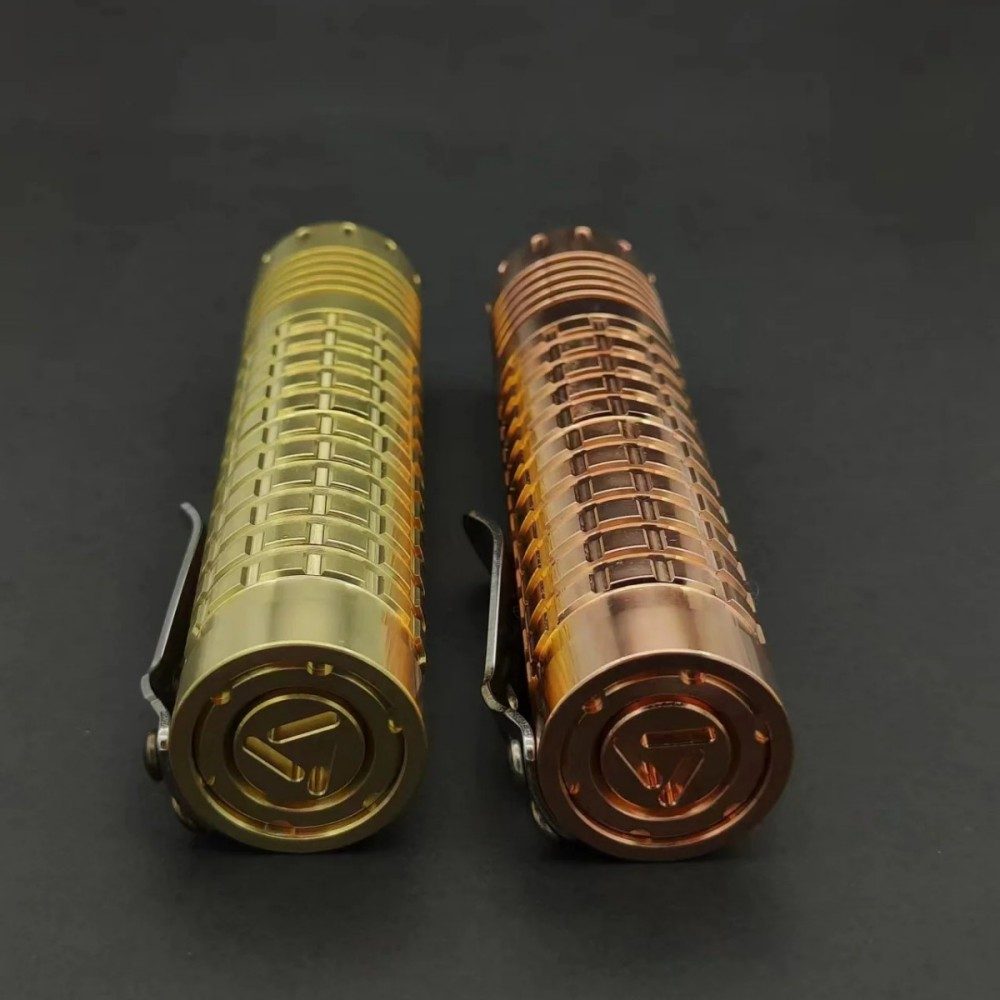 ReyLight Dawn- Copper Brass EDC Flashlight