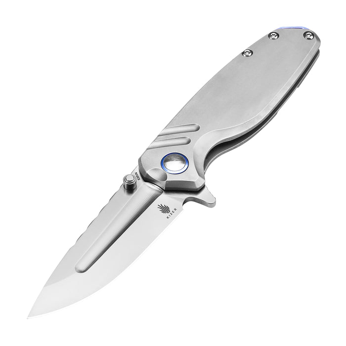 Kizer Ti'an S35VN Blade Titanium Handle Folding Knife