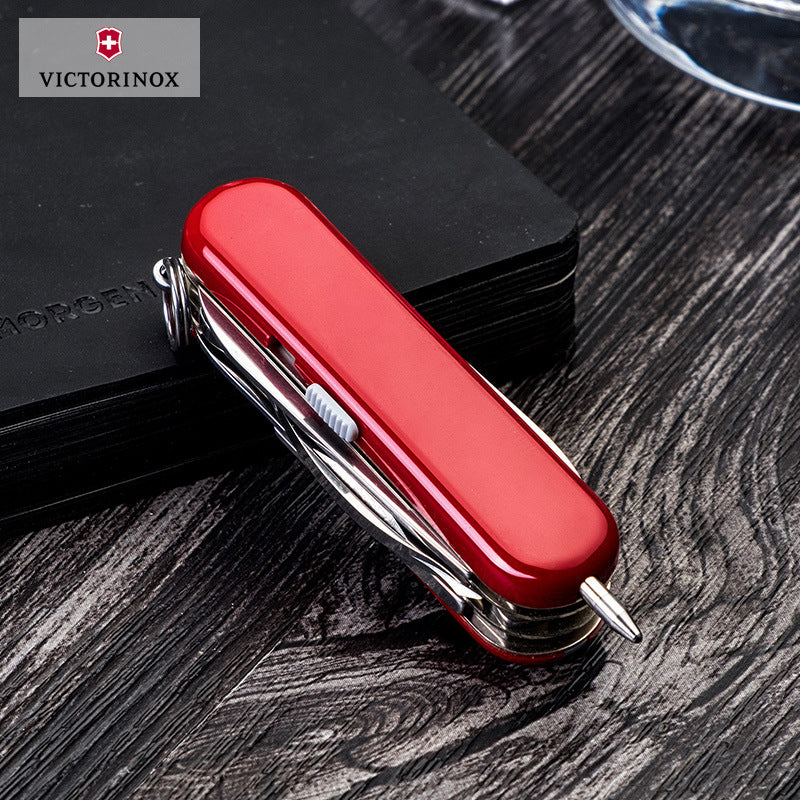 Victorinox Mini Champ Small Pocket Multi-Functional Knife with 18 Functions
