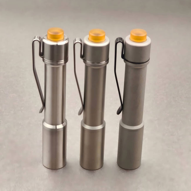 ReyLight Pineapple Mini Stainless Steel EDC Flashlight