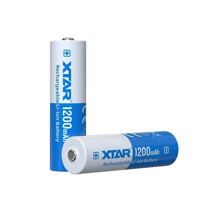 XTAR 14500 Battery, 1 PC Pack, 1200mAh Genuine Rated Capacity, 50% Longer Runtime in Small Lights, More Than 500 Cycles, 3.6V 2.5A Reliable Power, XTAR 14500 Battery, 1 PC Pack, 1200mAh Genuine Rated Capacity, 50% Longer Runtime in Small Lights, More Than 500 Cycles, 3.6V 2.5A Reliable Power,
