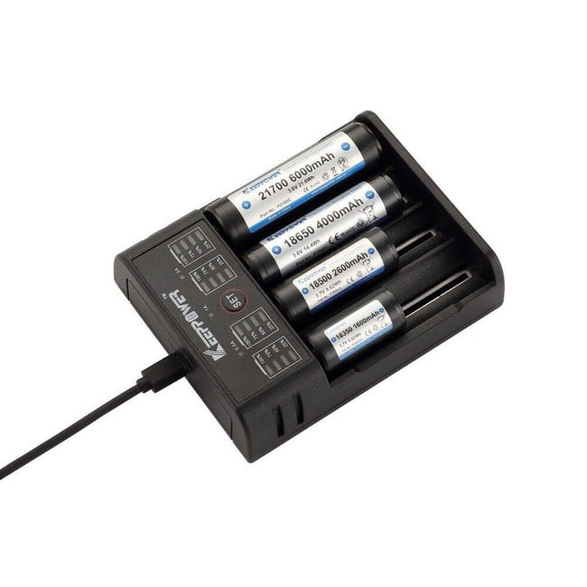 Keeppower K4 Li-ion Rechargeable Battery Charger