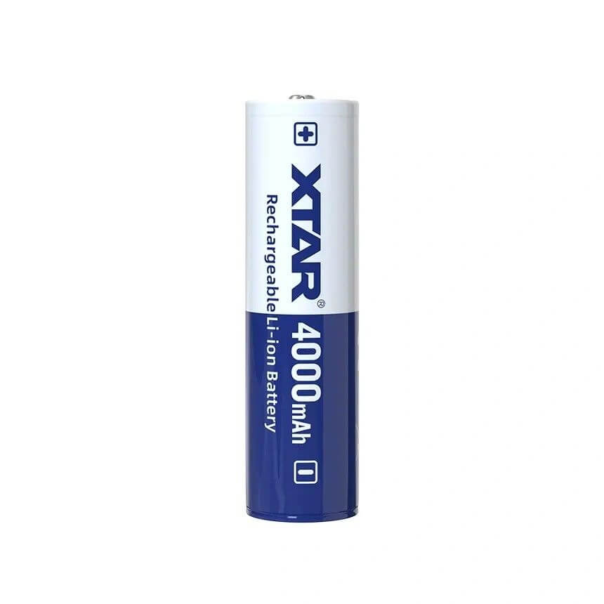 Xtar High Capacity 3.6V 18650 4000mAh 10A Protected Lithium ion Battery