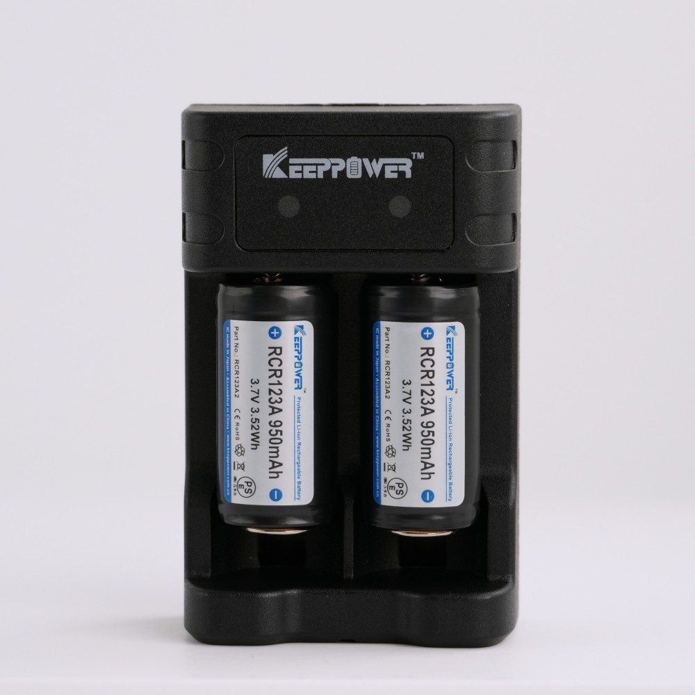 Keeppower RCR2 Li-ion Rechargeable Battery Charger