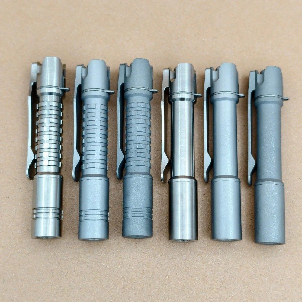 ReyLight MK3 Pineapple mini Ti Flashlight