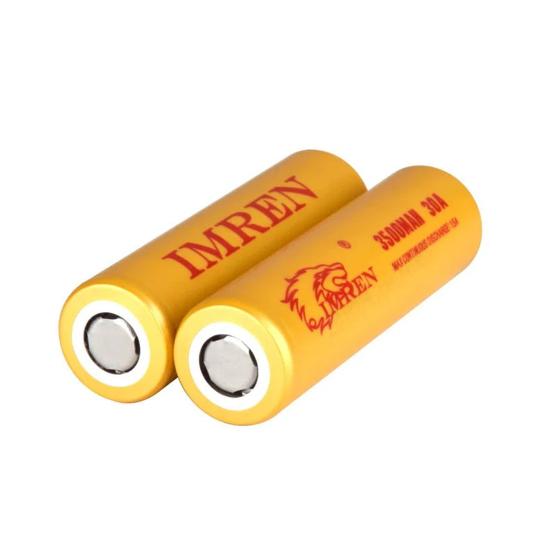 vape batteries - 3500mah IMREN 18650 3500mAh 30A Rechargeable Lithium Battery – flashlightgo