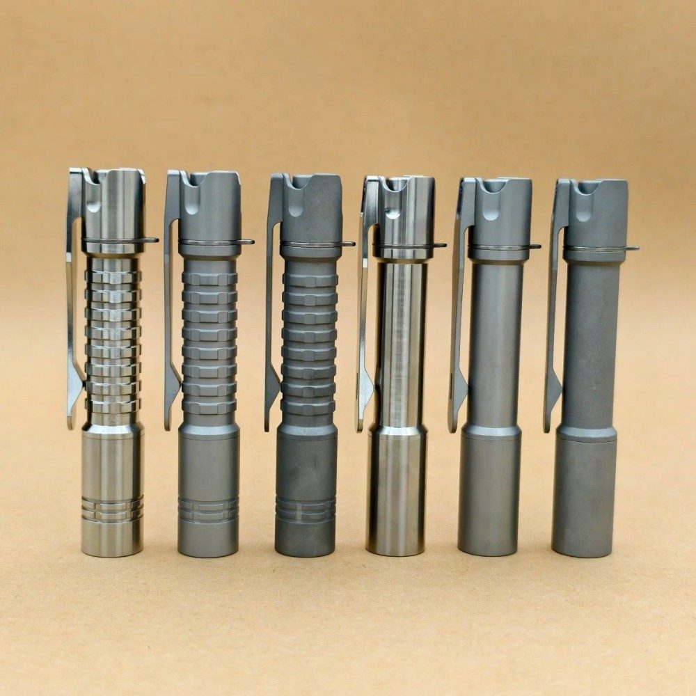 ReyLight MK3 Pineapple mini Ti Flashlight