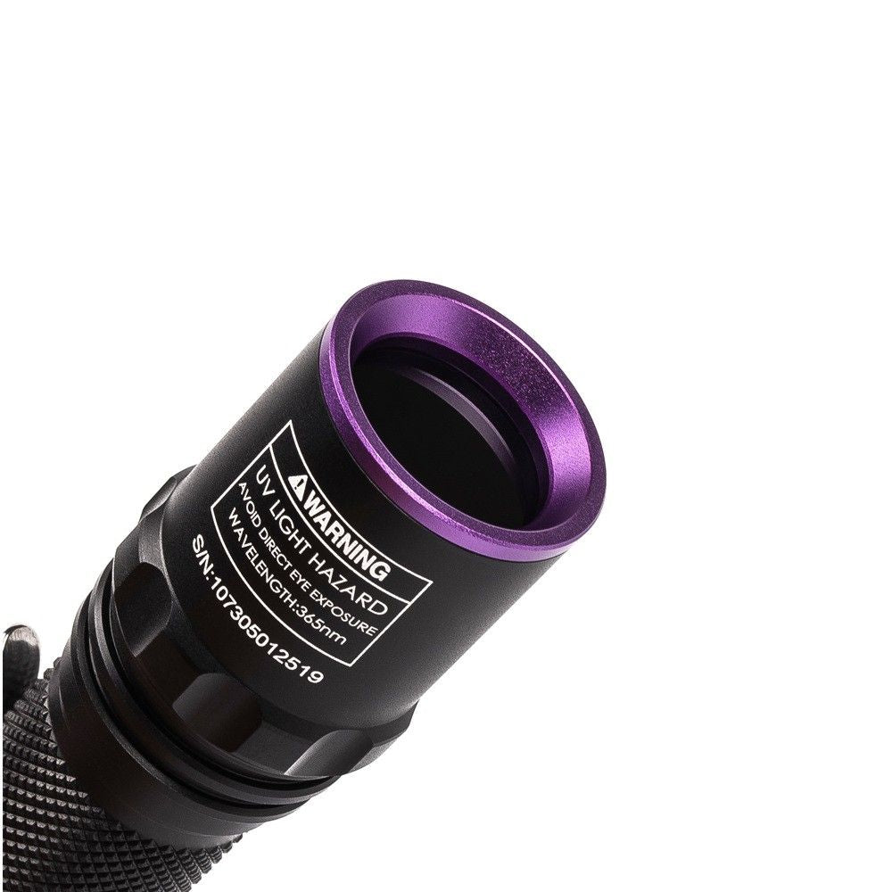 professional black light flashlight Weltool M2-BF "Purple Beard" UV 365nm Professional Black Light LED Flashlight – flashlightgo