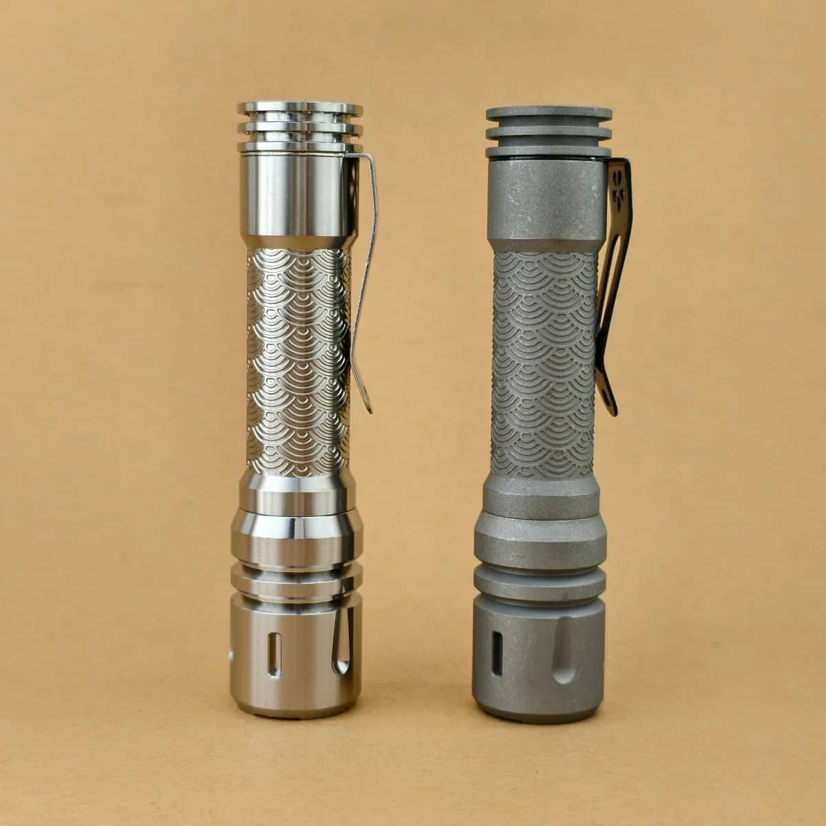 Reylight LAN- Ti  Seigaiha 14500 EDC Flashlight