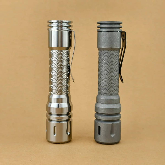 Reylight LAN- Ti  Seigaiha 14500 EDC Flashlight