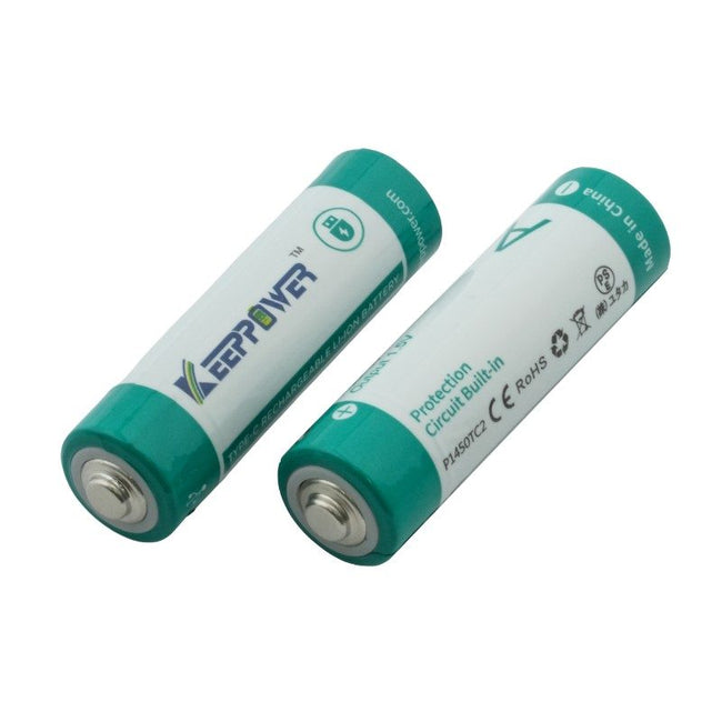 Keeppower P1450TC2 TYPE-C USB AA 1.5V 3100mAh 4650mWh Rechargeable Li-ion Battery