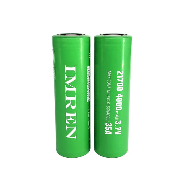 IMREN 21700 4000mAh 35A Rechargeable Lithium Battery