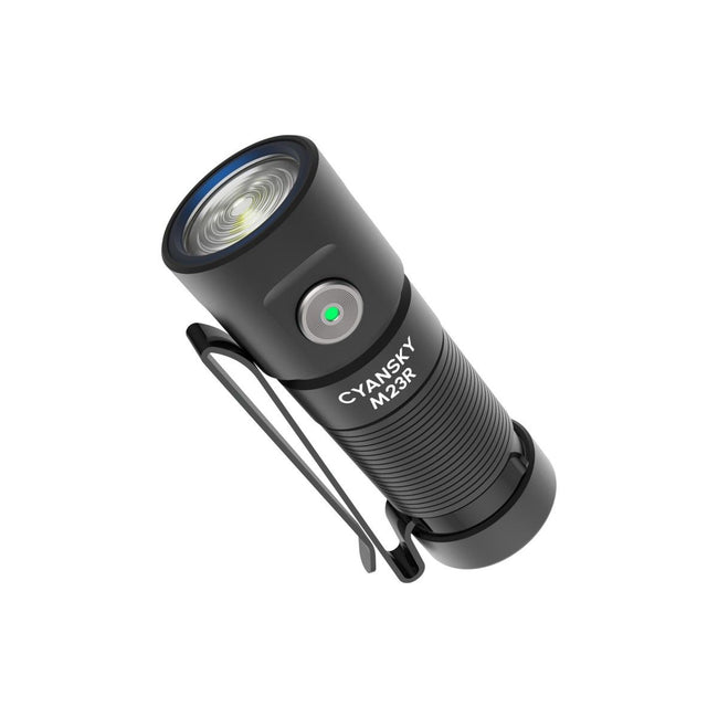 Cyansky M23R 1200LM High Lumen EDC Schlüsselanhänger-Taschenlampe