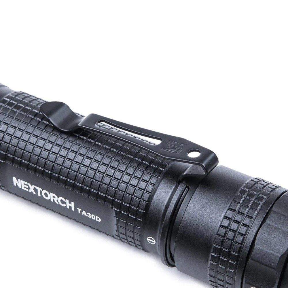 Nextorch TA30D Tactical One-Step-Strobe Flashlight with FR-1 Ring