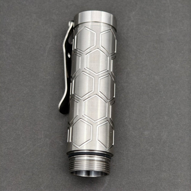 ReyLight Dawn Hex Ti EDC Flashlight