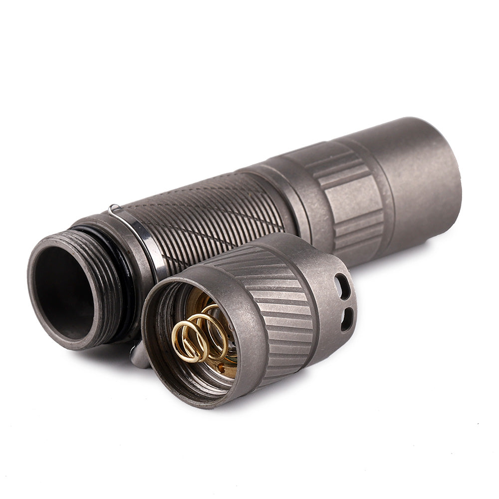 Convoy T3 Titanium Stonewash AA 14500 Flashlight