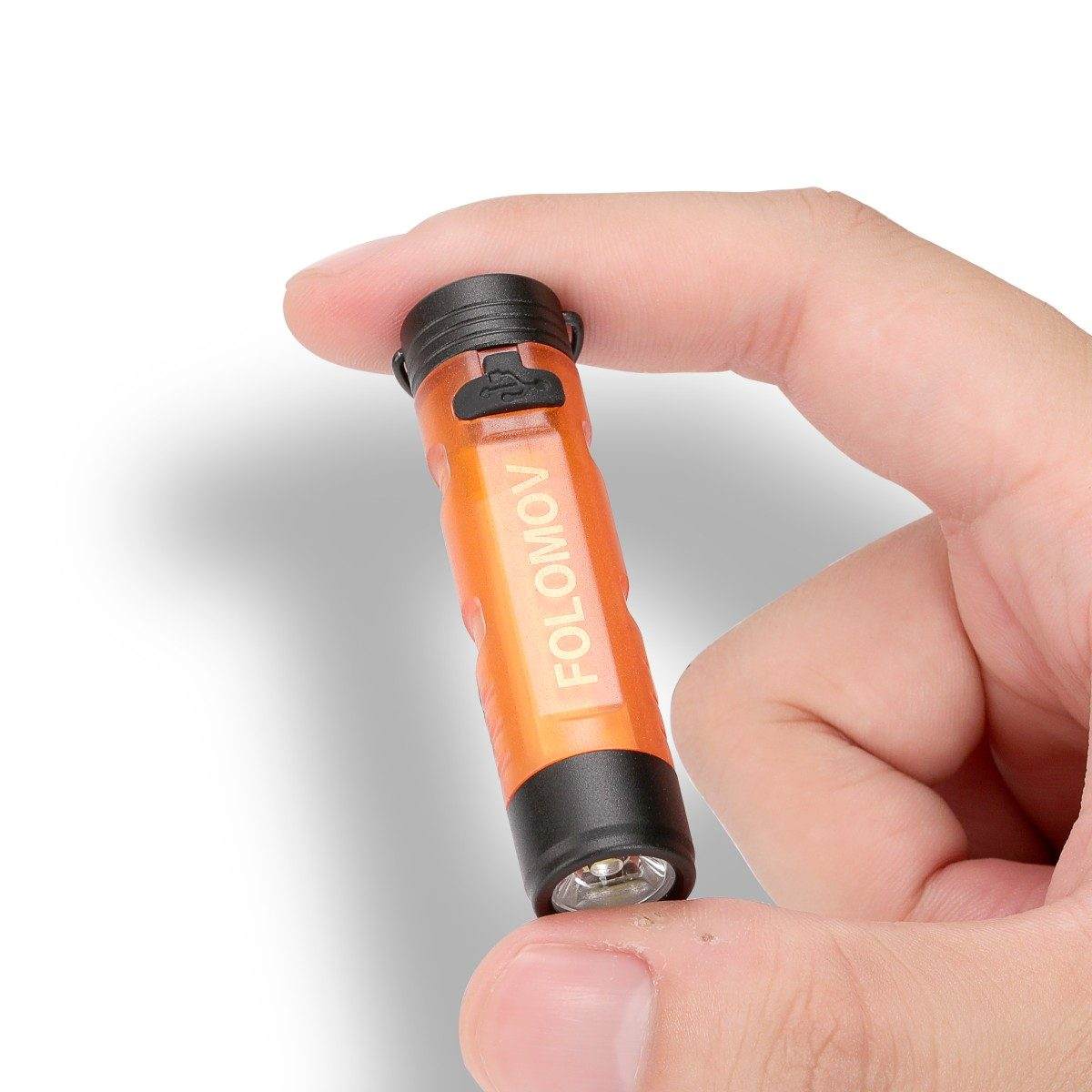Folomov 300lm Mini Keychain Flashlight