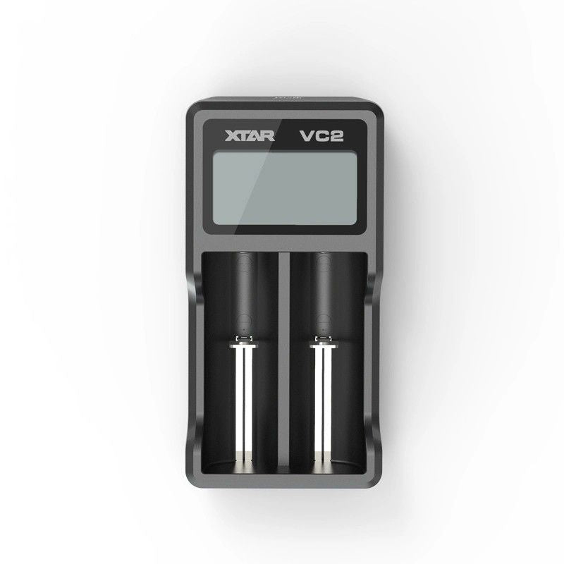 XTAR VC2 Li-ion Battery Charger with LCD Display Screen