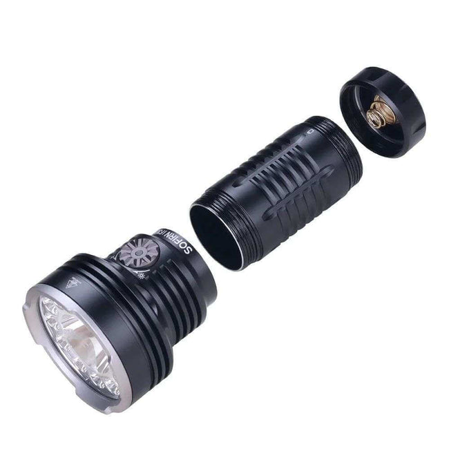 Sofirn Hs10 USB C Rechargeable Mini 16340 Lampe frontale 1100lm Lh351d  90CRI 2700K / 4000K5000K Angel lampe de poche avec queue magnétique
