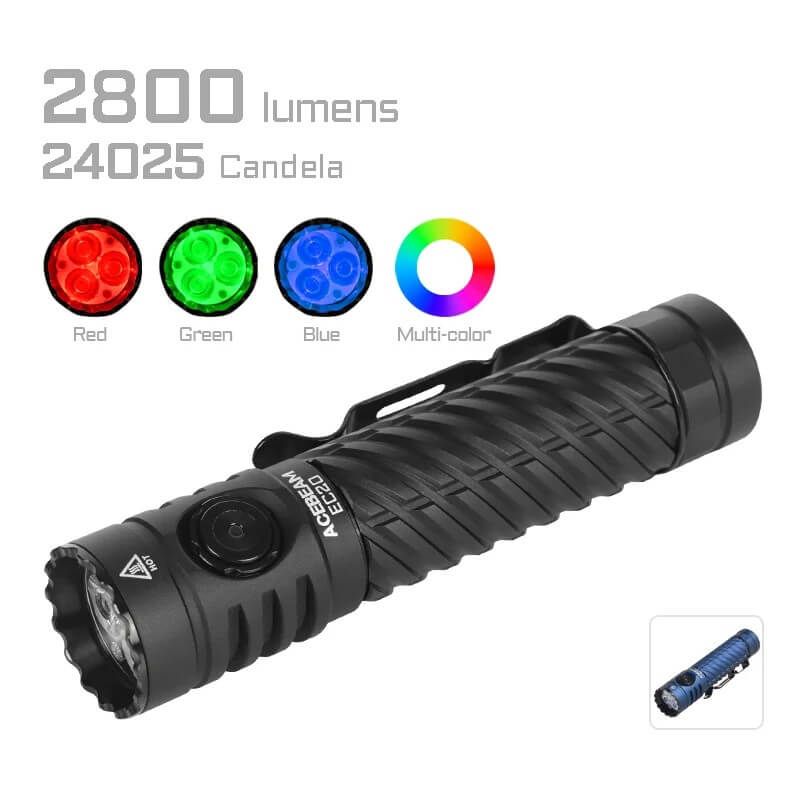 Acebeam EC20 Multi-light Source EDC Flashlight