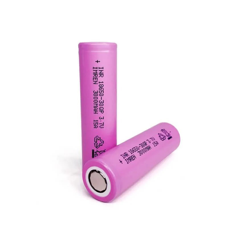 IMREN 30QP 18650 3000mAh 15A Rechargeable Lithium Battery