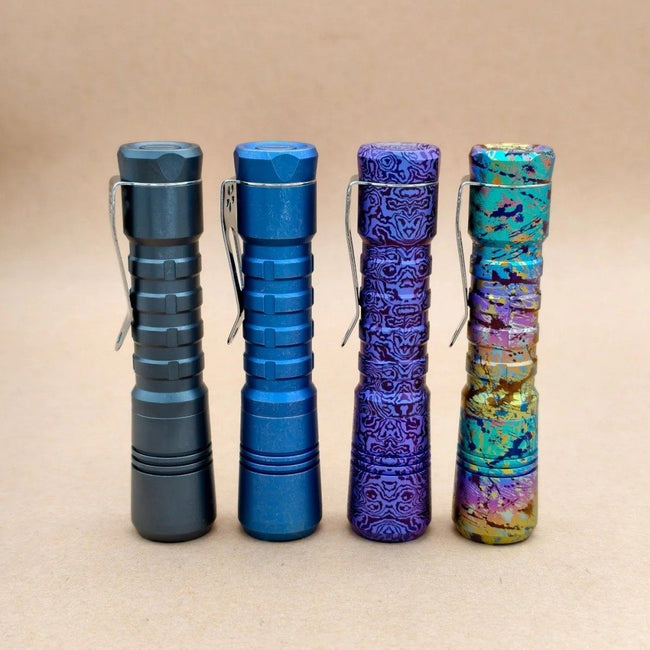 Reylight Pineapple-Ti anodized 14500 Flashlight