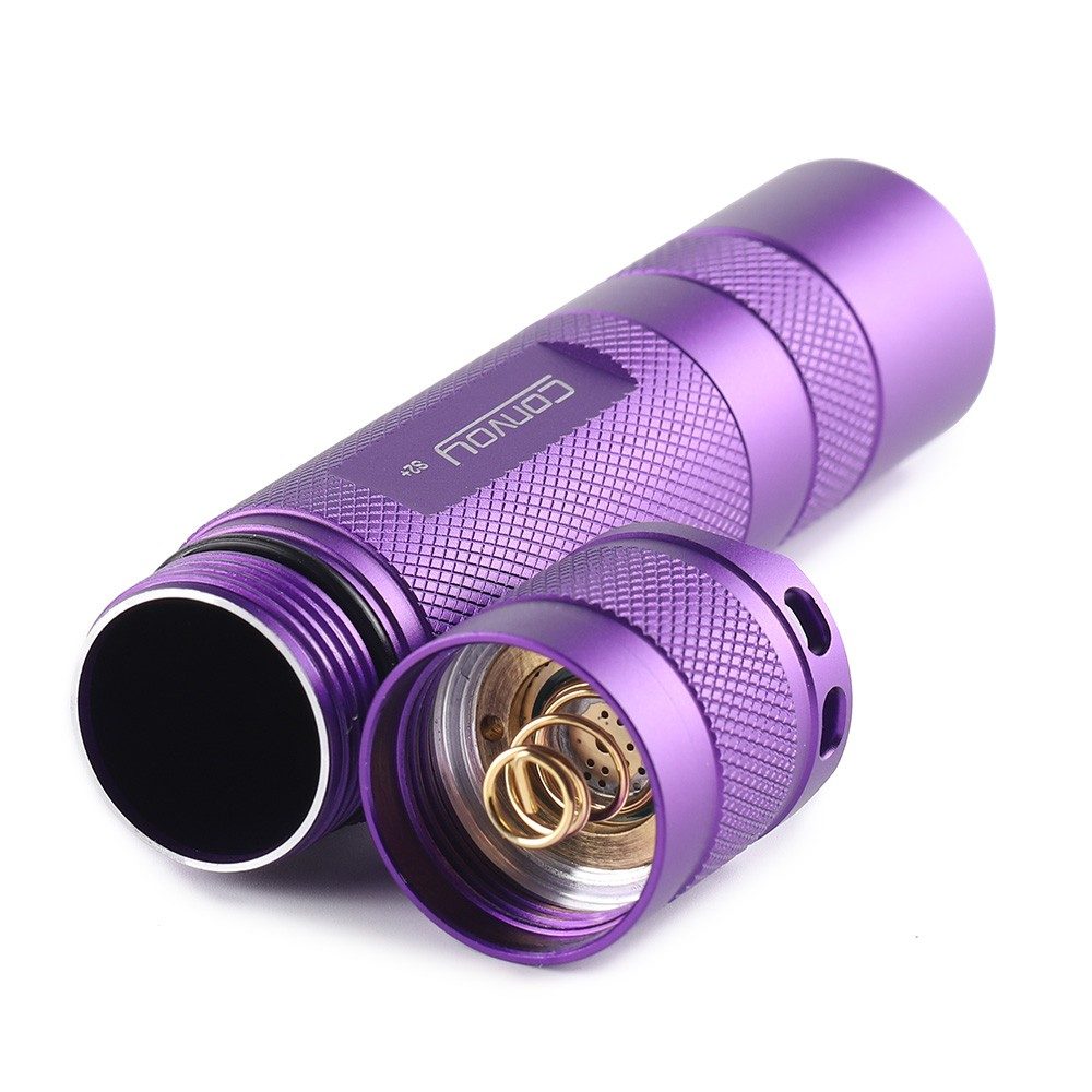 Convoy S2+ UV 365nm Flashlight with Nichia 276A