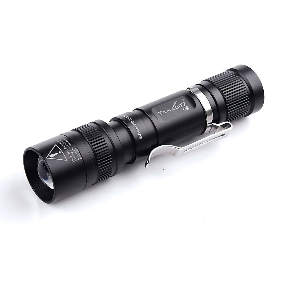 Tank007 F2 Dual LED Lighting & Fluorescence Detector Zoom Flashlight