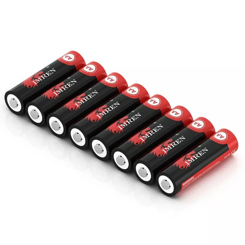 IMREN 1.2V AA 2000mAh Rechargeable Ni-MH Battery