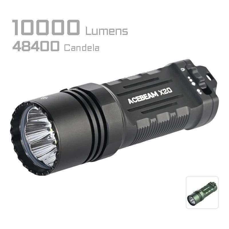 Acebeam X20 High Output Searchlight with Dual Modes