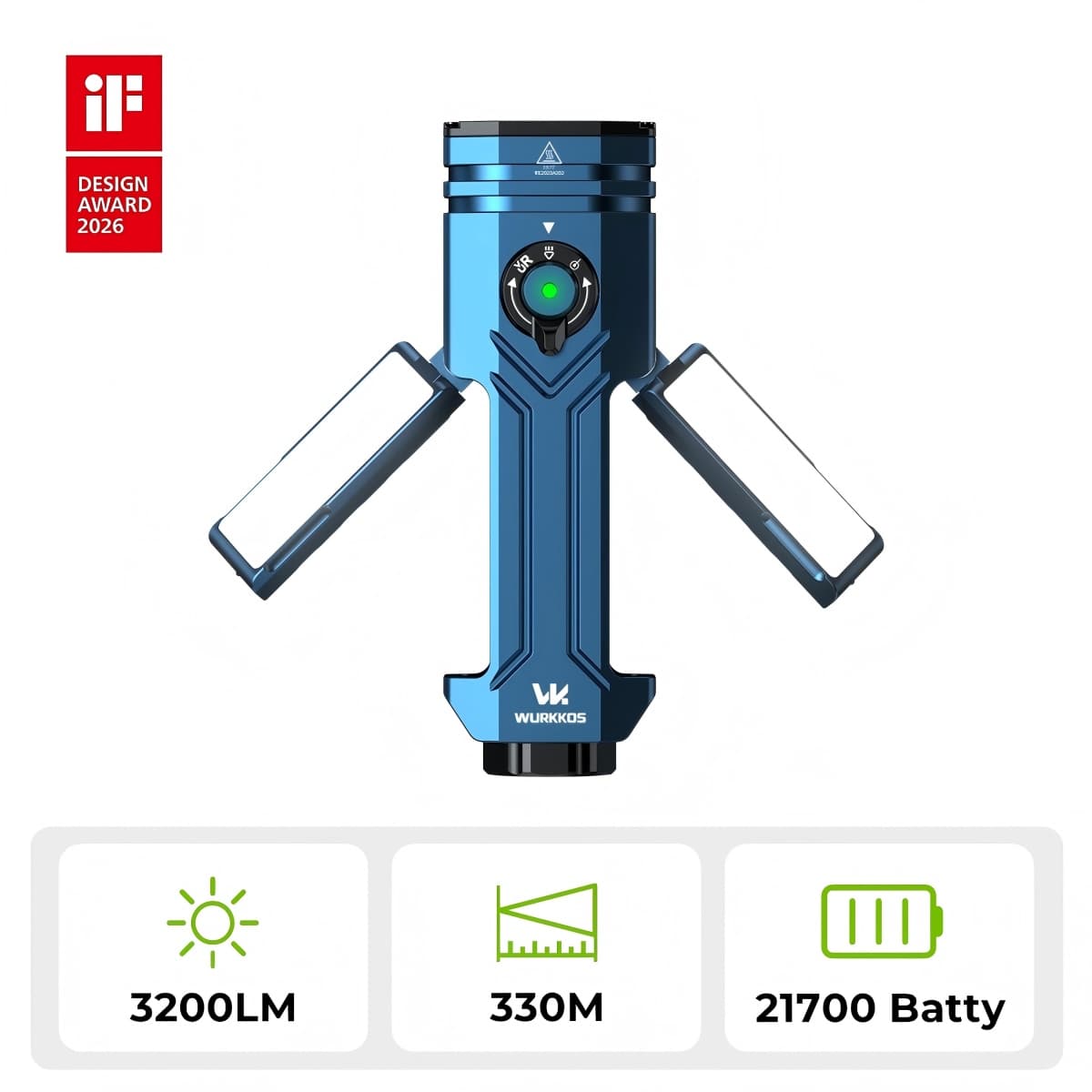 Wurkkos HD02 Pro 5-in-1 Work Light