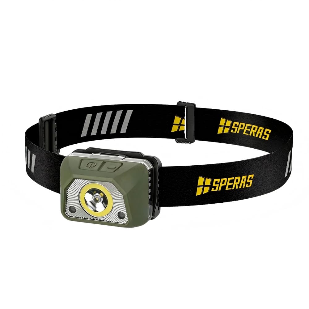 Speras B9 600lm Multi-Function Headlamp with UV & Red Light