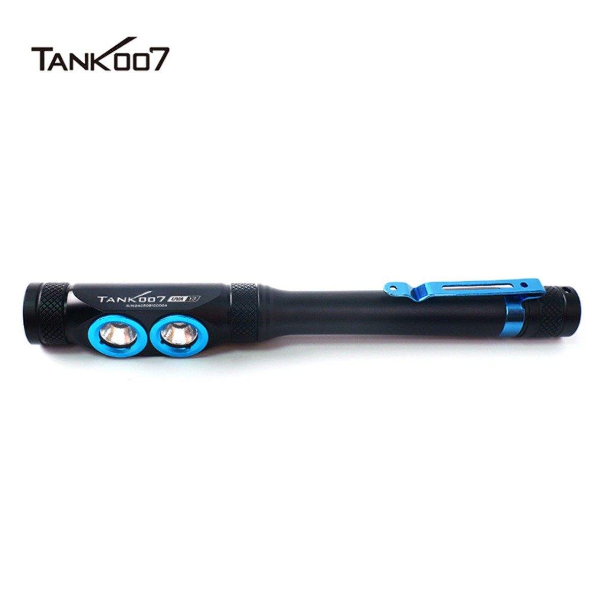 Tank007 UVAY3 Triple Light Source Flashlight