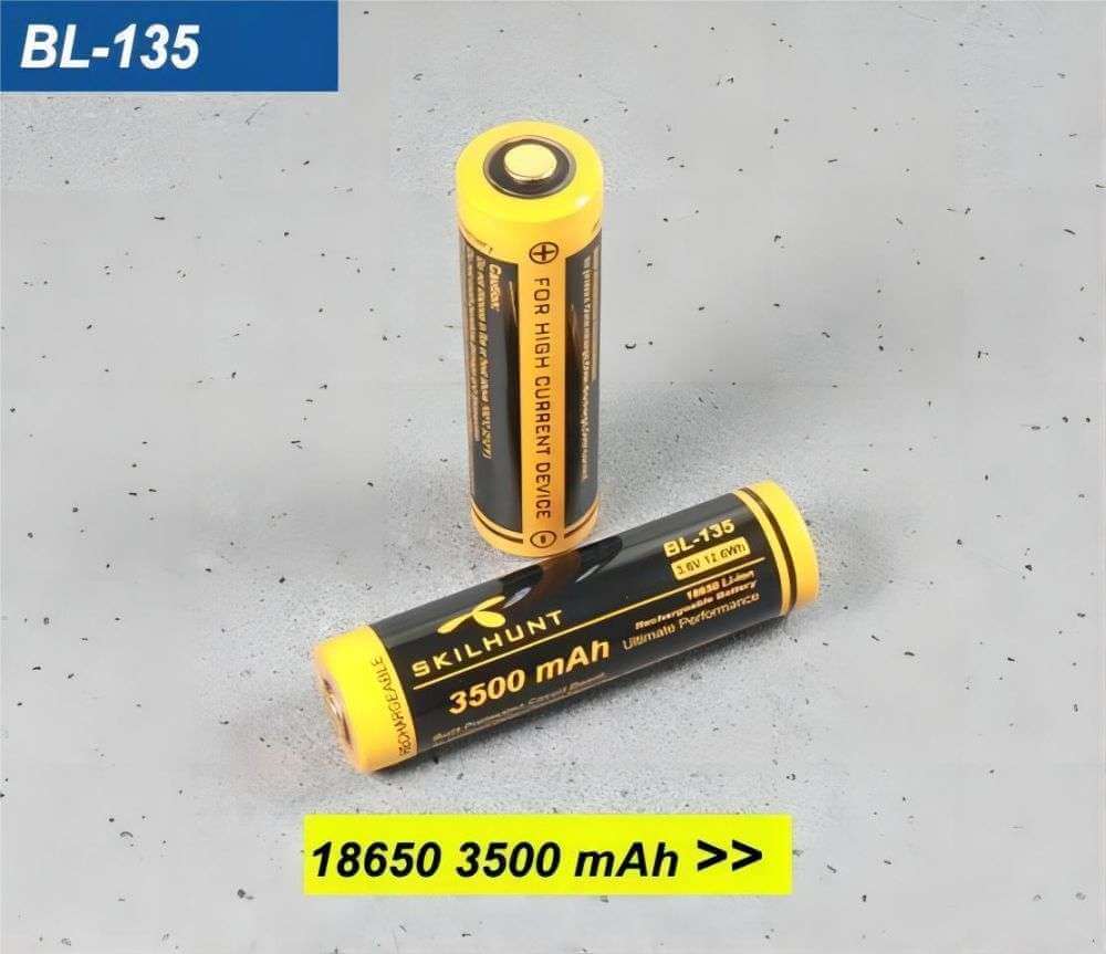BL-135 18650 3500mAh Protected Battery