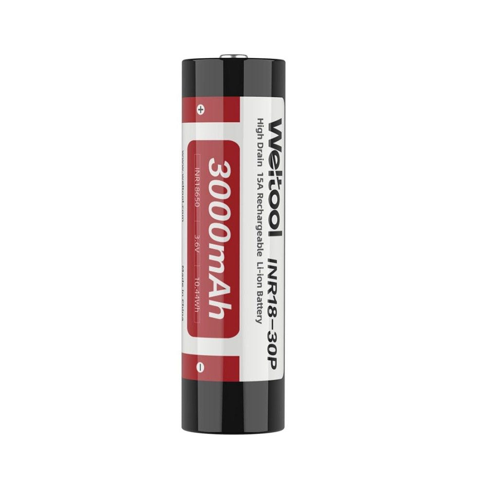 Weltool INR18-30P High Drain 3000mAh 18650 Battery