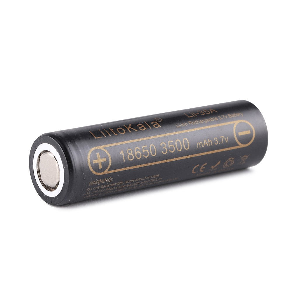 litilaページ LiitoKala Lii35A 18650 3500mAh lithium battery – flashlightgo