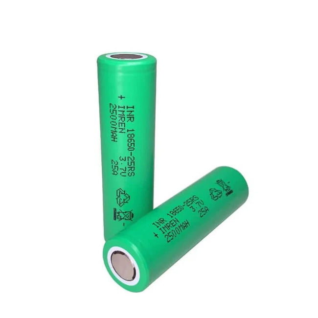 IMREN 25RS 18650 2500mAh 25A Rechargeable Lithium Battery