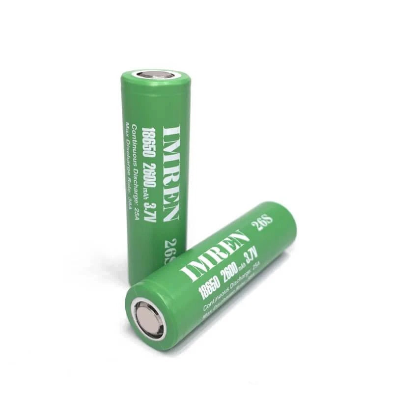 IMREN 26S 18650 2600mAh 25A Rechargeable Lithium Battery