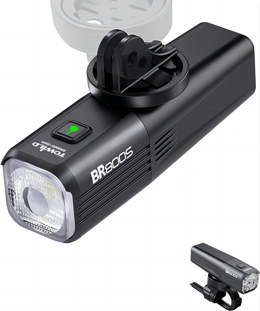 Towild BR800S Smart Bike Light With Replaceable Battery