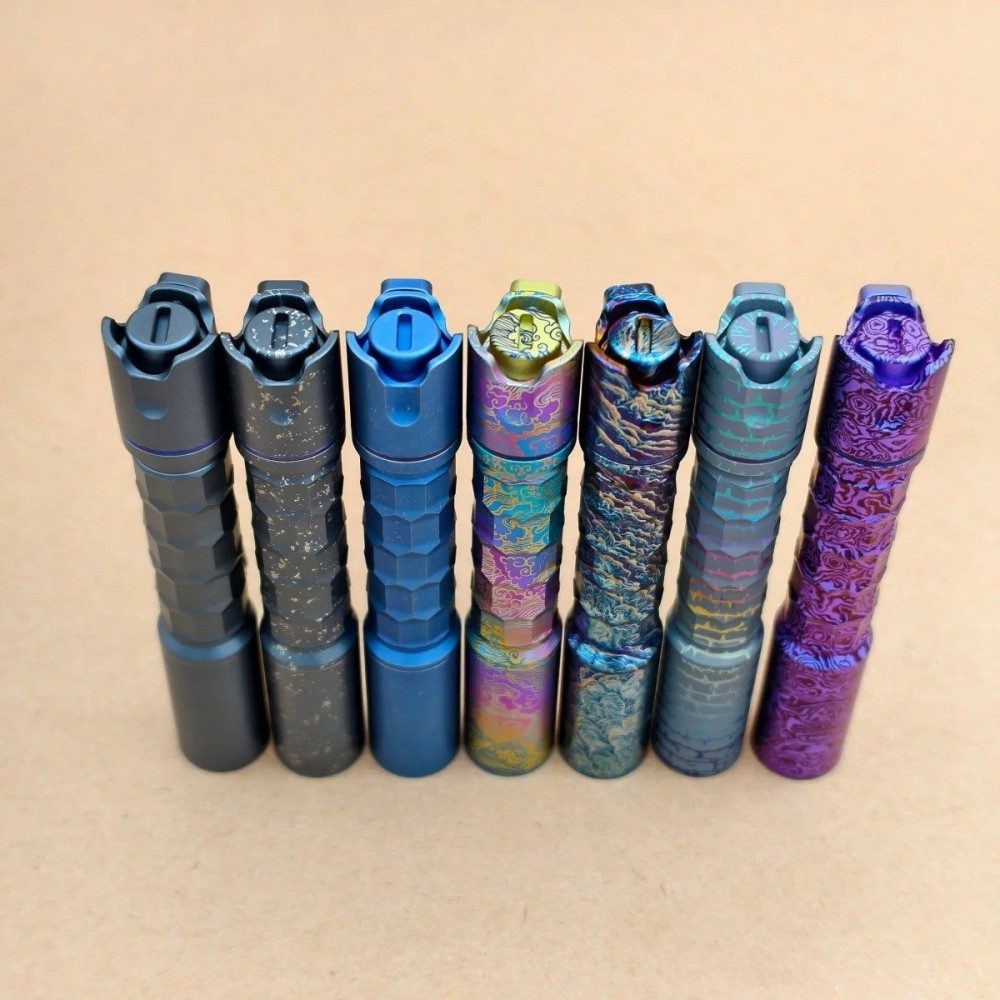 Reylight Pineapple mini MK3 -Ti Krystal- Anodized