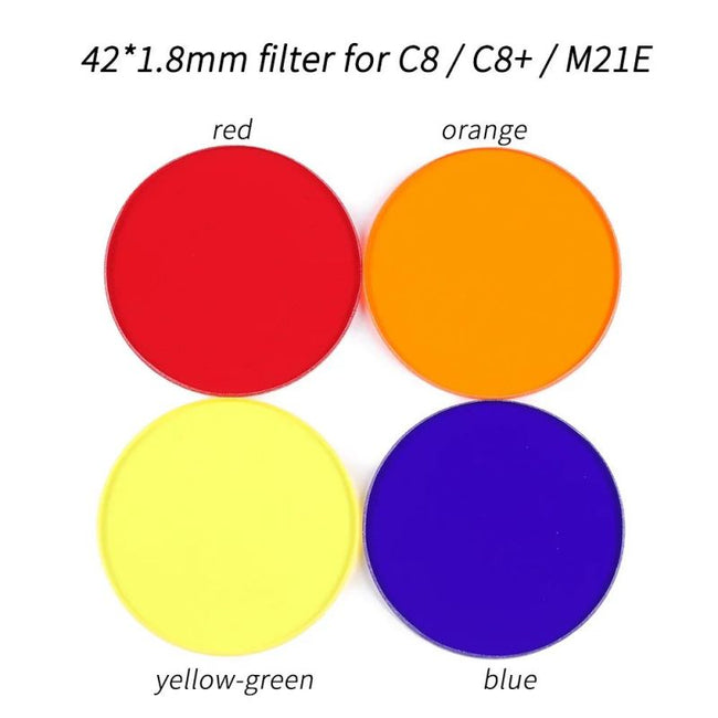 Convoy 42*1.8mm filter for C8 / C8+ / M21E,glass lens